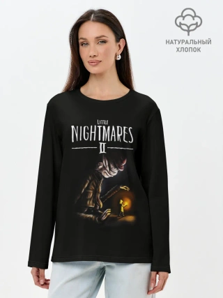 Лонгслив женский. Хлопок / Little Nightmares 2 СТОРОЖ