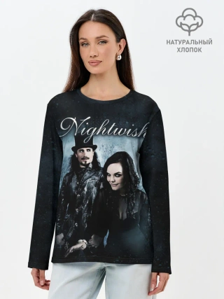 Лонгслив женский. Хлопок / NIGHTWISH