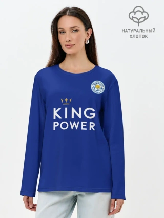 Лонгслив женский. Хлопок / №9 Leicester City