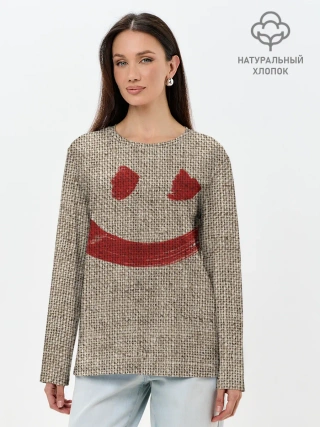 Лонгслив женский. Хлопок / Red Smile