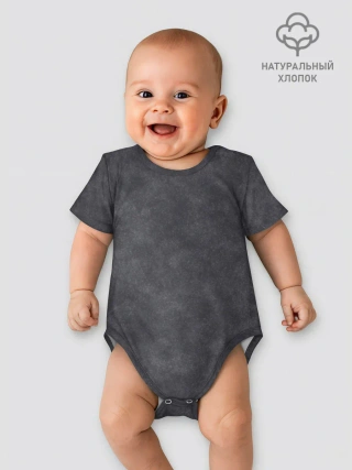 Боди для малышей / Варёнка dark grey