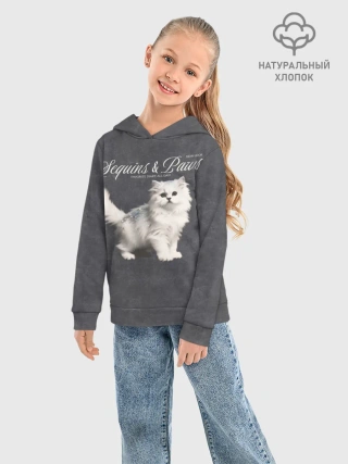 Детское худи хлопок / Котёнок new look