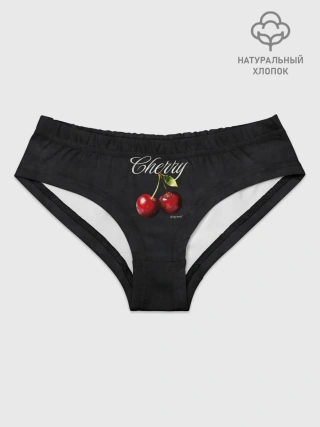 Трусы женские из хлопка / Cherry
