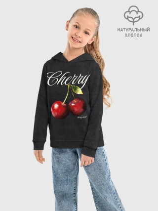 Детское худи хлопок / Cherry