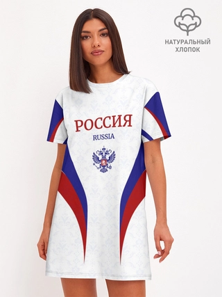 Платье женское из хлопка / Россия