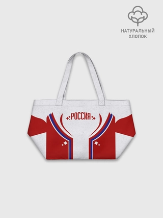 Шоппер оверсайз джинсовый / Россия