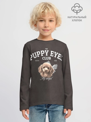 Лонгслив детский из хлопка / Puppy Eyes