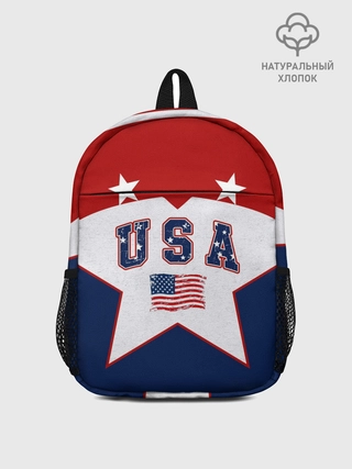 Рюкзак детский джинсовый / USA Stars Graphic