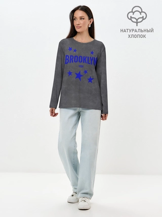 Лонгслив женский из хлопка / Brooklyn