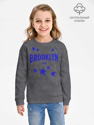 Свитшот детский из хлопка / Brooklyn