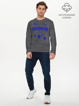 Лонгслив мужской из хлопка / Brooklyn