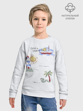 Свитшот детский из хлопка / Рисунки