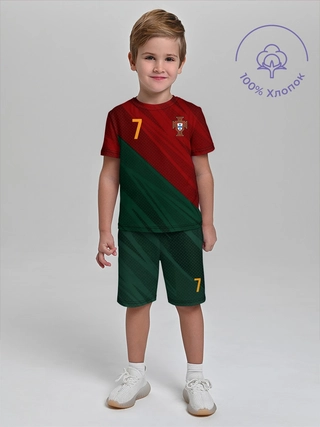 Детская пижама с шортами / RonaldoRedGr