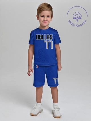 Детская пижама с шортами / BasketDoncic_01_BPJS